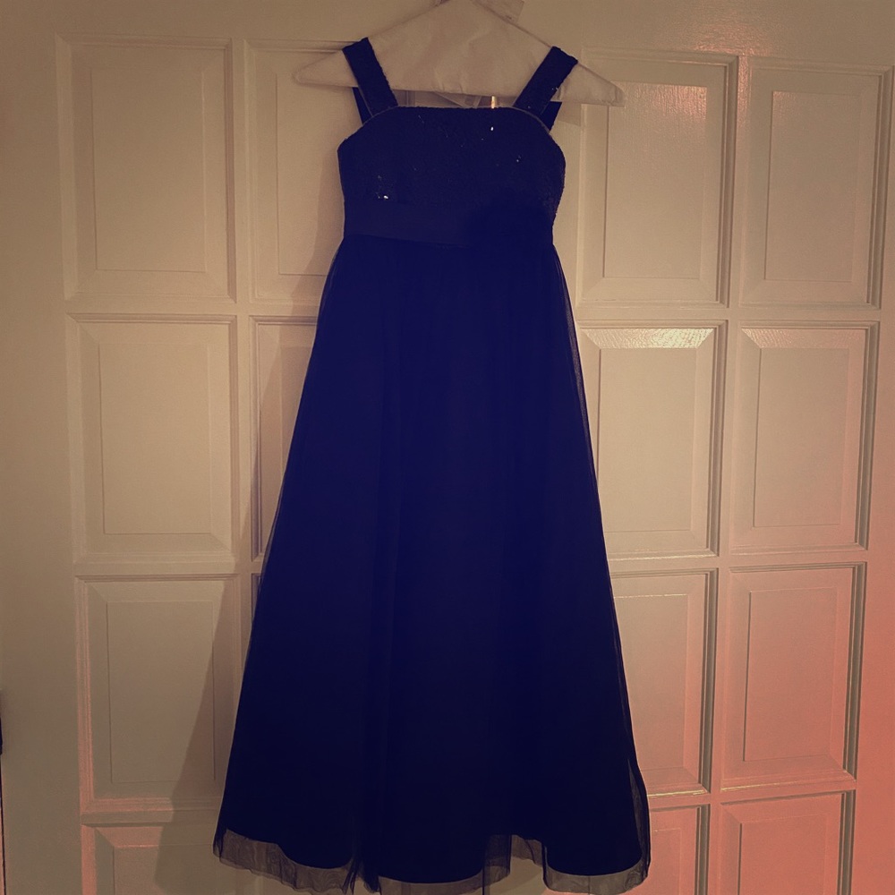 Little girls fancy Black Dress.